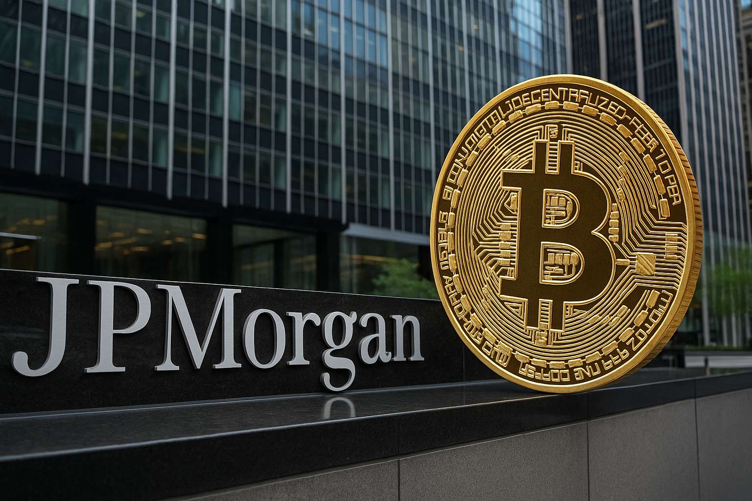 JPMorgan geeft klanten toegang tot Bitcoin terwijl het zelf aan de zijlijn blijft staan