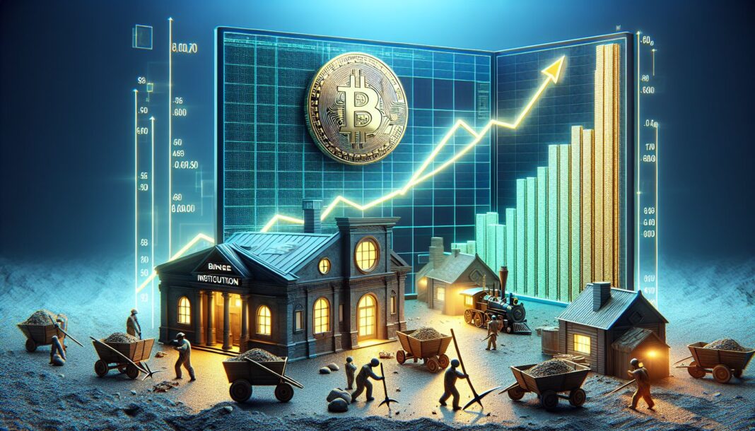 Bitcoin rally door minder verkoop miners en groeiend institutioneel kapitaal