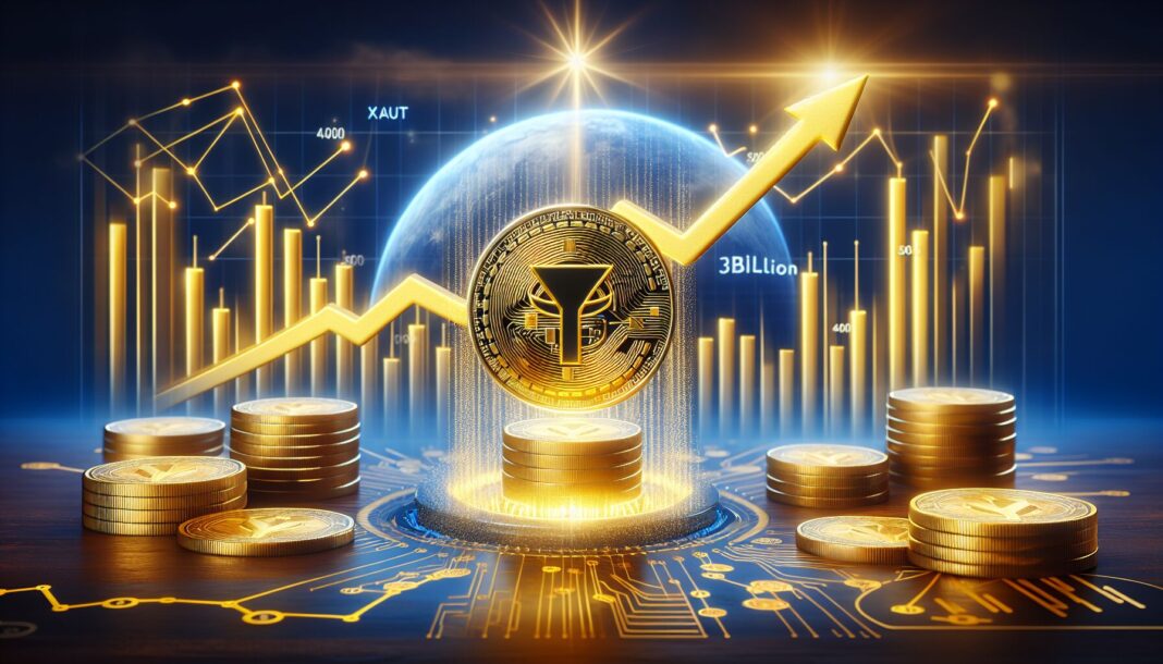 Tether Gold XAUt bereikt 1 miljard market cap door goudprijsstijging